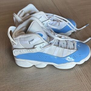Jordan Kids Sneakers - White and Light Blue